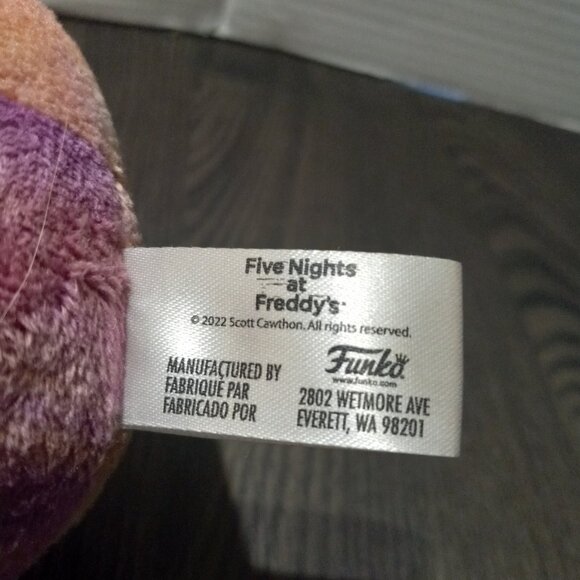 Funko Five Nights At Freddy's Tie Dye Freddy Plush Bear 8" 2022 - Picture 10 of 10